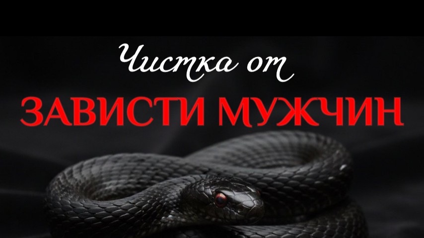 🐍ЧИСТКА ОТ МУЖСКОЙ ЗАВИСТИ🐍