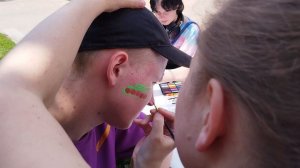 Юбилейный бульвар "С любовью к Сормову". Аквагрим