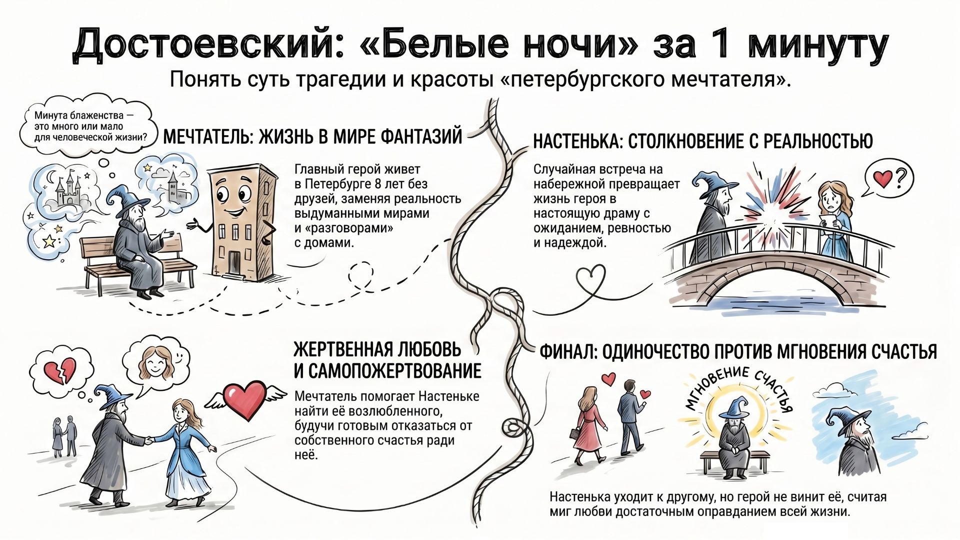 Белые ночи краткое содержание