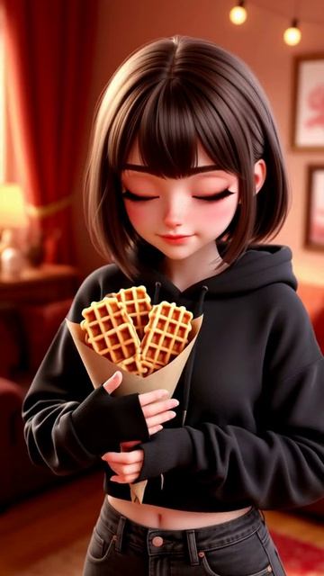 ДЕРЖИ ВАФЕЛЬКИ нейросеть