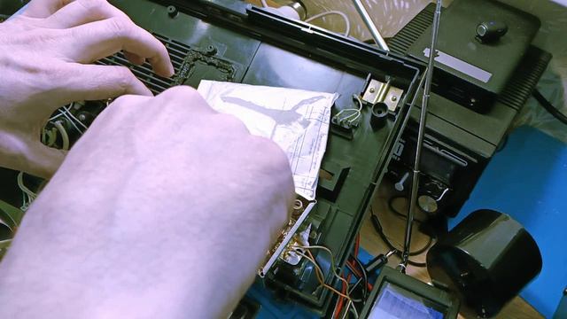 Перестройка блока УКВ радиоприемника Верас  225