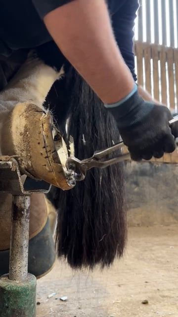 Коваль работает