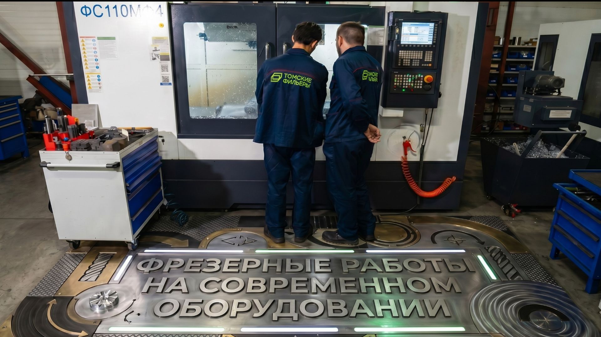 Фрезерные работы на современном оборудовании. Томские фильеры