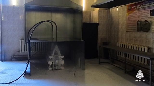 Испытания по тушению литий-ионных аккумуляторов