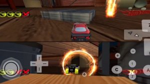 [Wii] Hot Wheels: Beat That! Multiplayer Walkthrough (Part 1) (with various music from Sonic X)