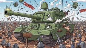 ЧТО ЕСЛИ один ТАНК против 100.000 воинов Спартака_ Древний Рим встречает машину из будущего!