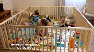 Манеж для ребенка своми руками