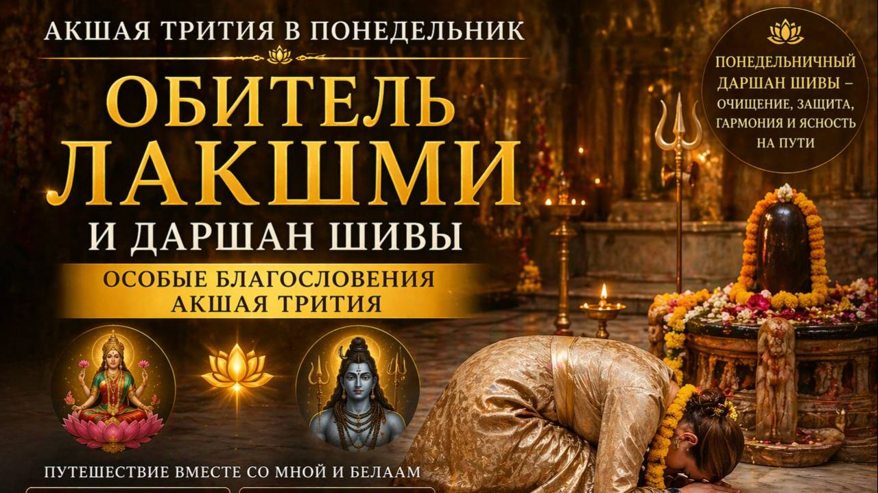 Особые благословения Лакшми и Шивы в день Акшая Тритья