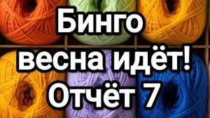 Бинго, Весна идёт! Отчёт 7