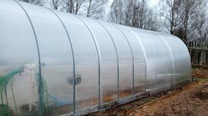 Как мы меняли поликарбонат на теплице