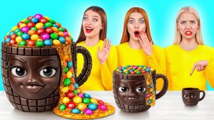 Большая, Средняя или Маленькая Тарелка Челлендж # Смешные Кухонные Моменты от Candy DO