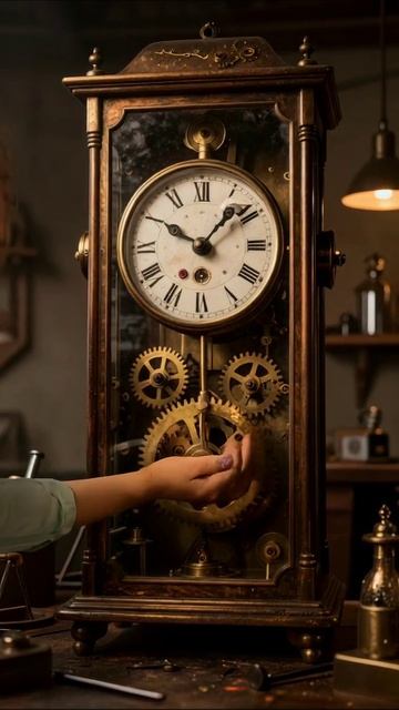 Удивительный механизм старинных часов часы механизм дизайн