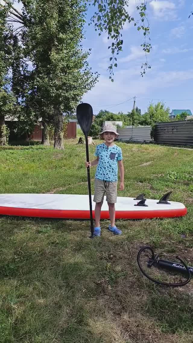 Мне 8 лет и я сам собираю сапборд 😂