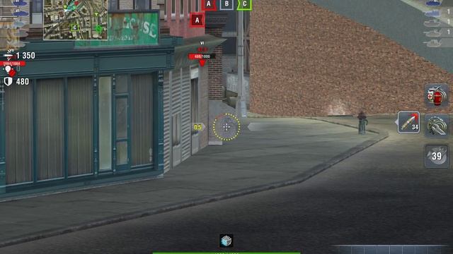 Мой максимальный урон на Черчилле МК6