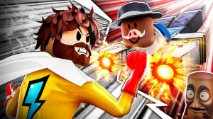 😰ЭПИЧНАЯ БИТВА СИЛЬНЕЙШИХ ГЕРОЕВ в РОБЛОКС! [The Strongest Battlegrounds] + Кабан