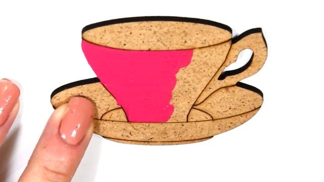 Раскрашиваем яркими КРАСКАМИ деревянные ФИГУРКИ