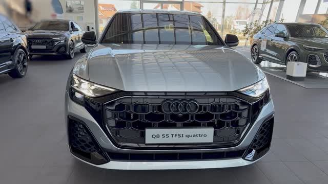 Audi Q8 S line 55 TFSI  2026 обзор
