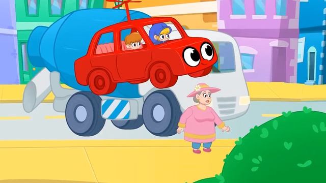 Путешествие Машины Морфла! Мой Волшебный Питомец Морфл мультфильмы для детей Сказки