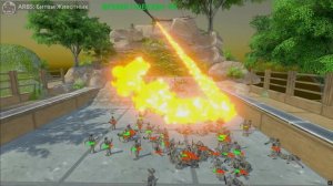 ARBS: ТОЛПЫ ШТУРМОВИКОВ УДЕРЖИВАЮТ ПОЗИЦИЮ ПРОТИВ ТЫСЯЧИ ЖИВОТНЫХ, ДИНОЗАВРОВ, ДРАКОНОВ 🛡️⚔️🦖🦁💀