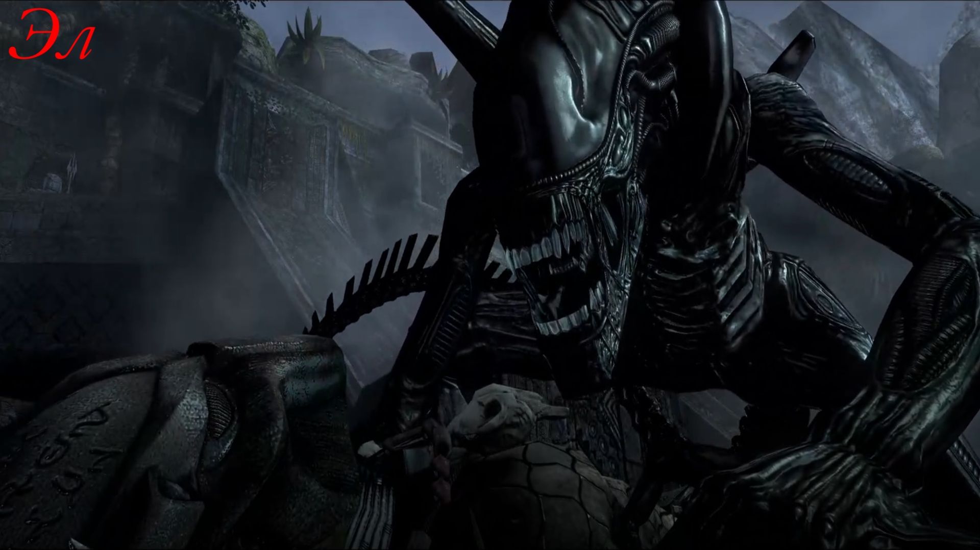 Финал! Чужой против Хищника (Aliens vs. Predator) ➤ Часть 4 (Эпизод 3 - Чужой)