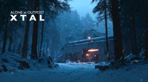 ALONE at OUTPOST XTAL  Dark Winter Sci-Fi Ambience  Ambient Focus Music  4K