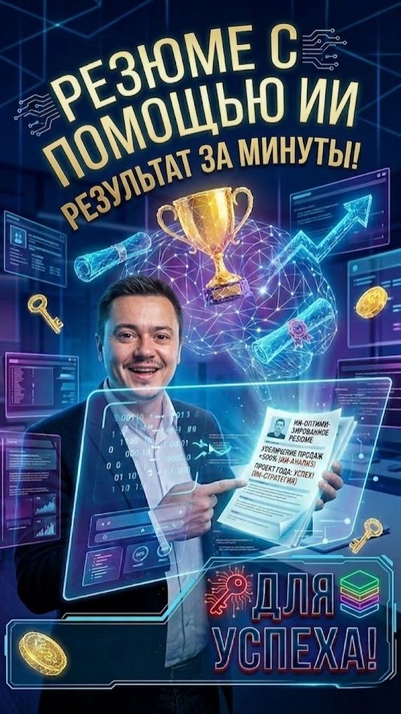 Как написать резюме с ИИ