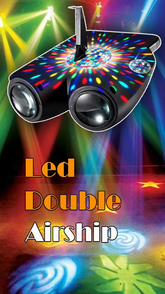 Цветомузыка Led Double Airship