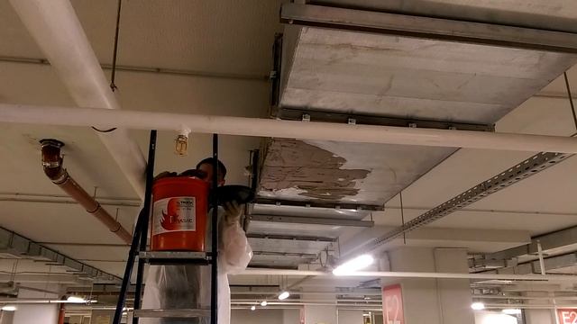 Монтаж огнезащиты ТИЗОЛ ЕТ ВЕНТ180