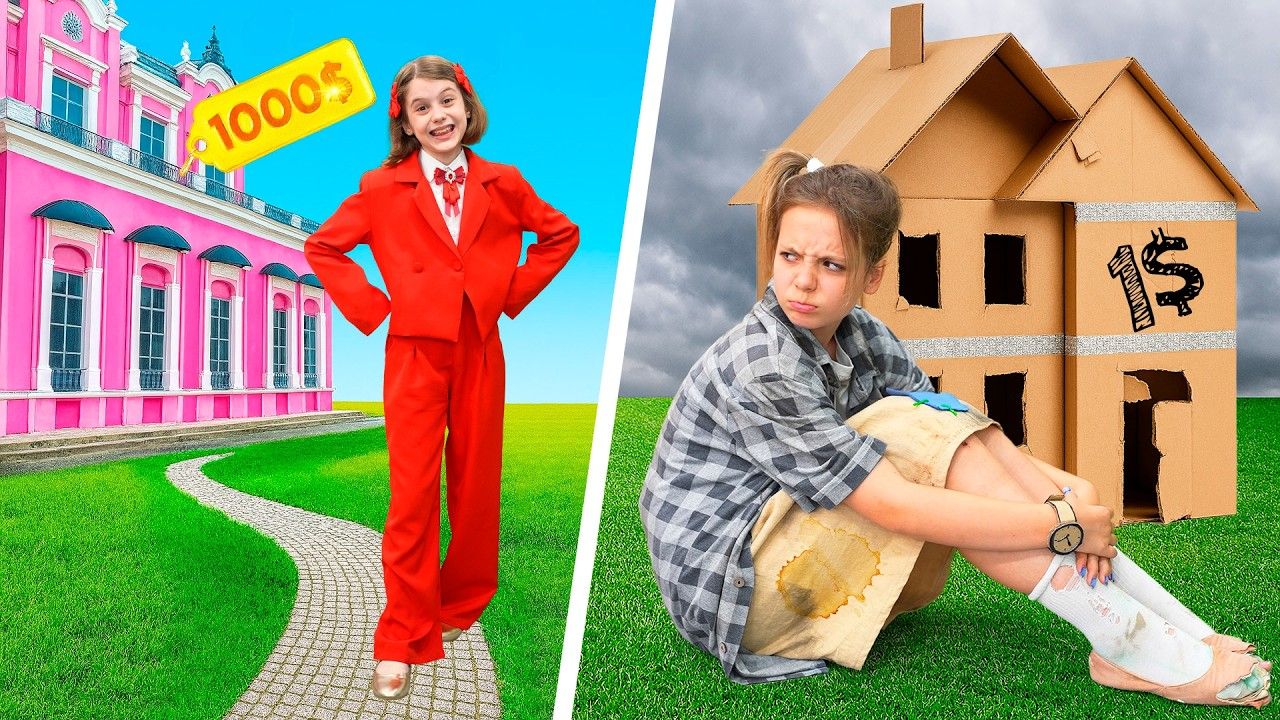 🍟 ДОМ ЗА 1$ Против 100.000$ ЧЕЛЛЕНДЖ