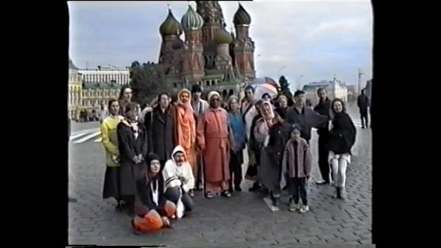 Шрила Б.С.Говинда Махарадж на Красной площади