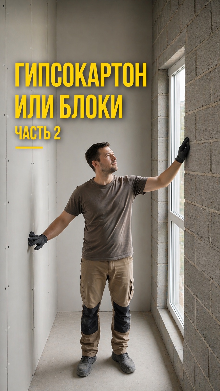 Стены из гипсокартона ГКЛ или блоков? ЧАСТЬ 2