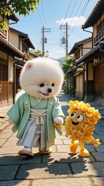 Макарошка и шпиц