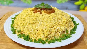 Очень Простой, и Очень Вкусный Салат на Пасху! В меру Пикантный, быстрый и Очень ВКУСНЫЙ!