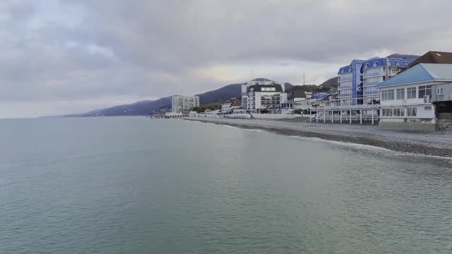 Лазаревское.Апрель.Море