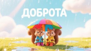 Музыкальные мультики детям. Доброта