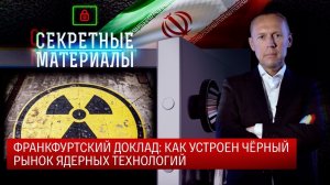 Франкфуртский доклад: Как устроен черный рынок ядерных технологий