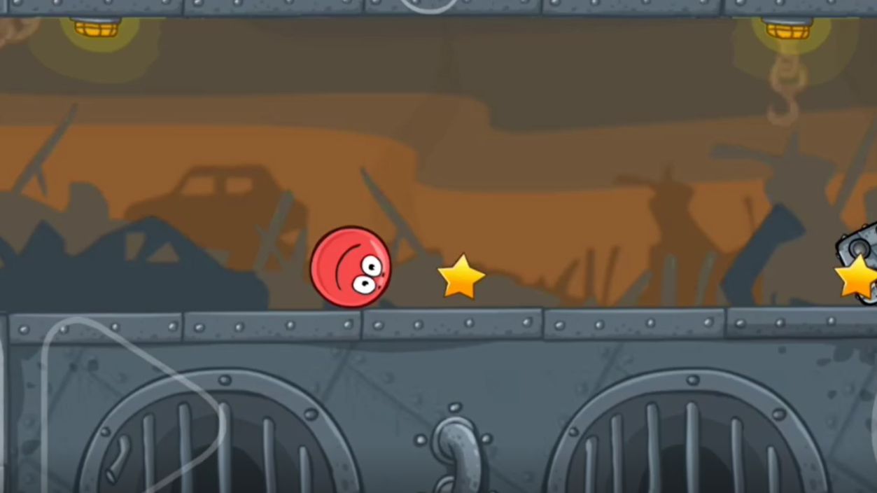 Красный шар.