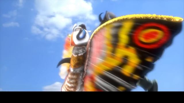 Мотра играет с Джиганом - Фанатская анимация Годзиллы, Часть 4