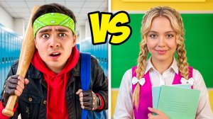 Новенькая в Школе Против Хулигана!