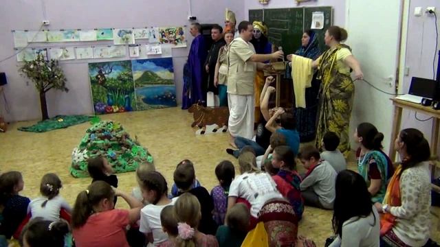 Говардханапуджа.mp4 Спектакль