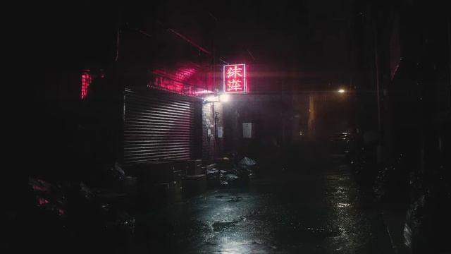 Forgotten Alleyways ｜ Rainy Cyberpunk Ambient for Night Focus & Sleep