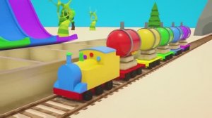 Изучаем цвета вместе с детишками!Раскрашиваем 5 СПЕЦИАЛИЗИРОВАННЫХ МАШИН! машинки - Пожарная машина,