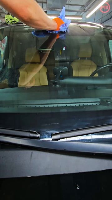 Мойка М3. Нанесение антидождя