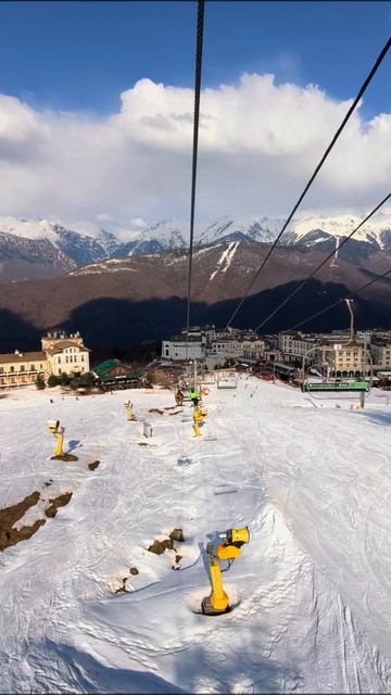 Параплан, горы, Красная Поляна #Сочи #Mountains #Горы #Природа #Russia #Travel #Trip #Nature