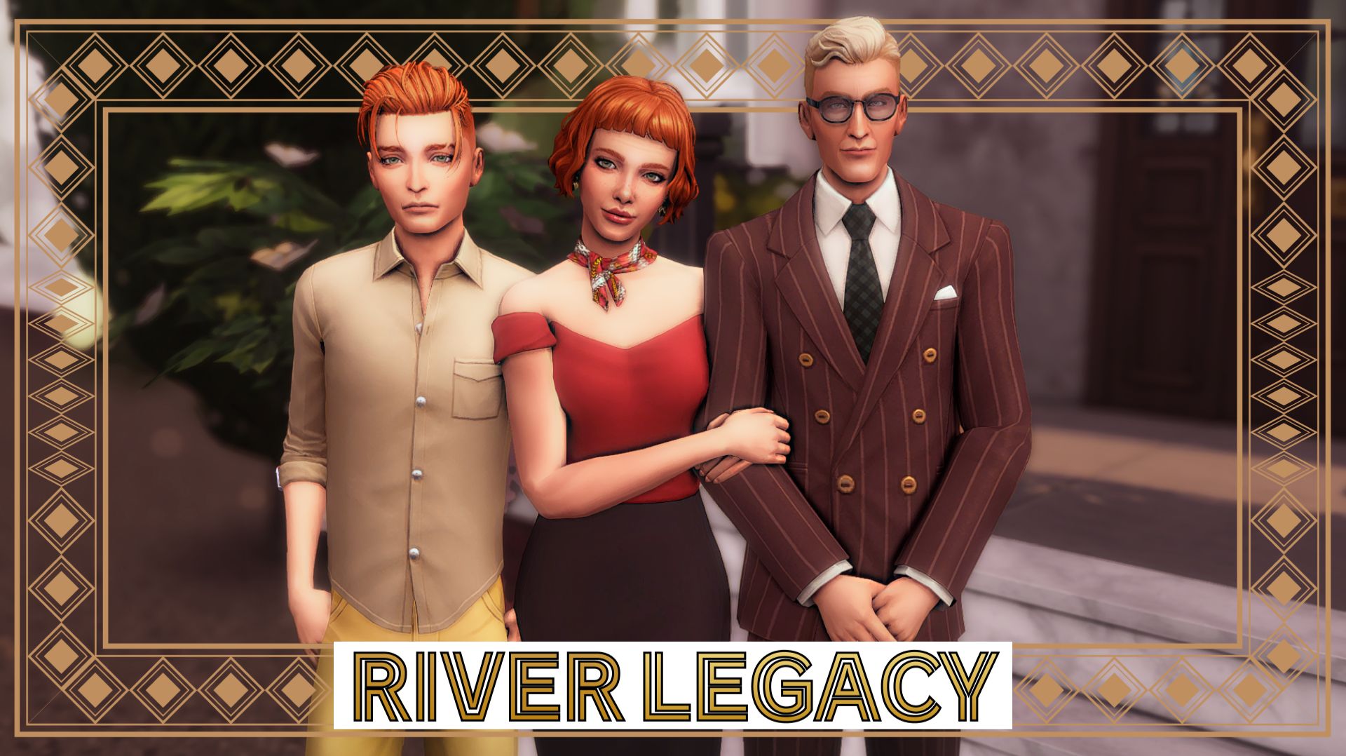 Эп.2.38 👑 Как живет семья мэра 👑  Династия Ривер 👑  Симс 4