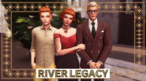 Эп.2.38 👑 Как живет семья мэра 👑  Династия Ривер 👑  Симс 4