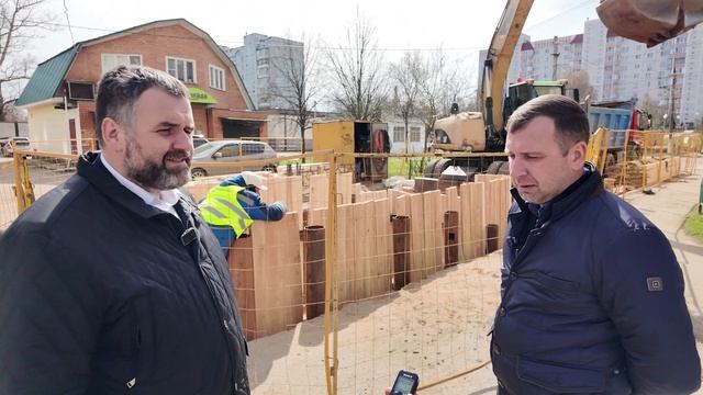 Водоотведение в Городке-17: финишная прямая