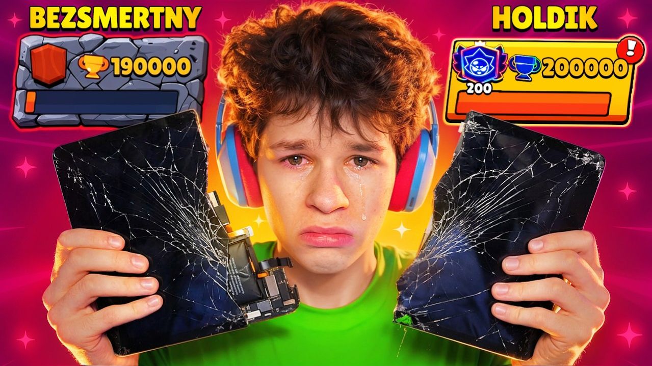 Я ПРОИГРАЛ ХОЛДИКУ ПУШ 200К, ПРОЩАЙ ПЛАНШЕТ 😭 БРАВЛ СТАРС!