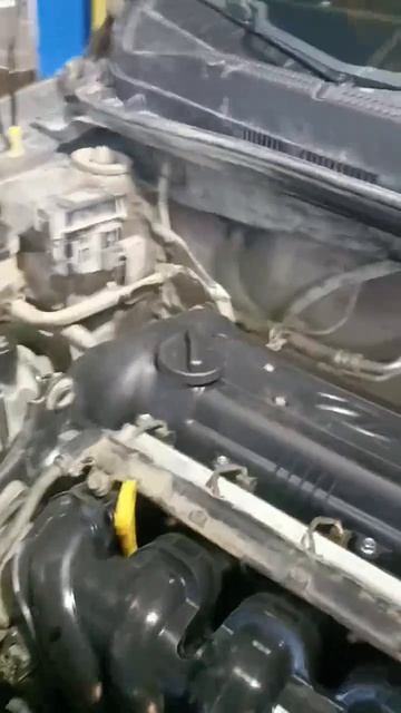 Первый запуск двигателя G4FC в городе Жигулёвск 