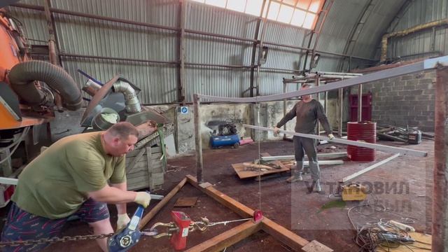 Испытания профиля 50х5040х40 точечная 3м